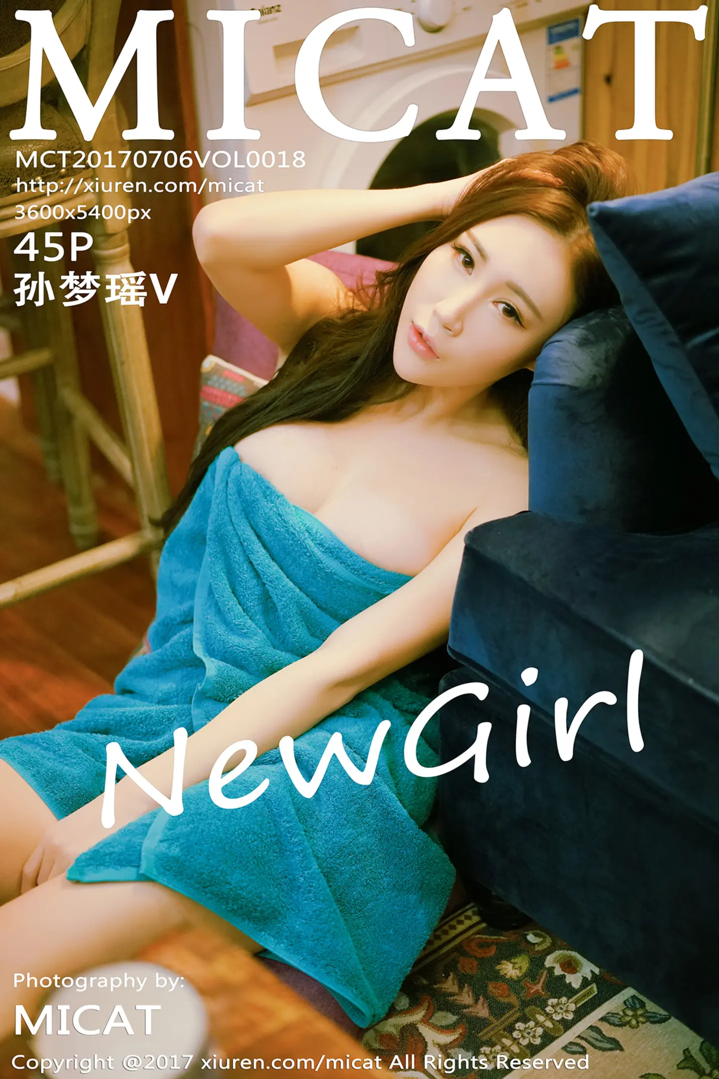 [MICAT猫萌榜]Vol.018_美女主播孙梦瑶V黑丝美腿+浴袍裹身秀完美曲线诱惑写真45P-秀人网 - XiuRen.Pro